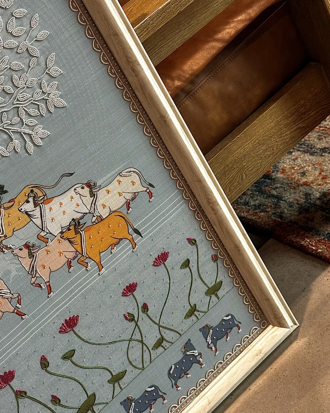 Vruksham — thread artwork